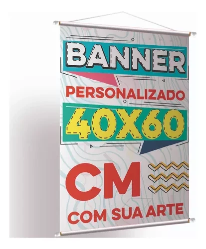 Banner em Lona 40x60cm